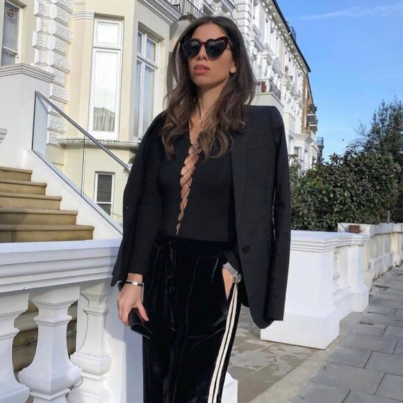 ?️ New Saint Laurent SL181 LOU LOU 001 Sunglasses - Black Frame, Grey Lenses main image 8